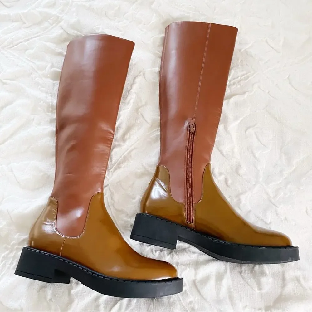 Jeffrey Campbell Lennard Knee High Boot Size 8.5 New